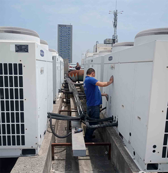 武隆中央空调制热和不制冷系统维修方法